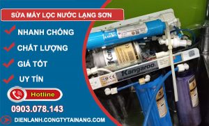 Sửa Máy Lọc Nước Lạng Sơn