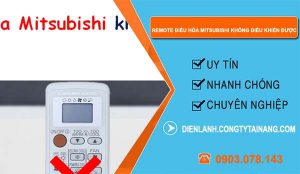 sửa remote điều hòa mitsubishi không điều khiển được