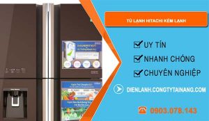 sửa tủ lạnh hitachi kém lạnh