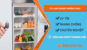 sửa tủ lạnh sharp không chạy