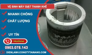 thợ Vệ Sinh Máy Giặt Thanh Khê