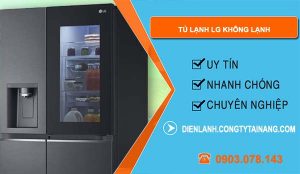 tủ lạnh lg không lạnh