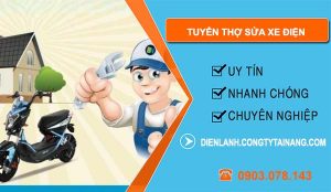 tuyển thợ sửa xe điện