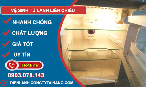 Vệ Sinh Tủ Lạnh Tại Liên Chiểu