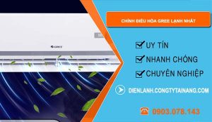 chỉnh điều hòa gree lạnh nhất