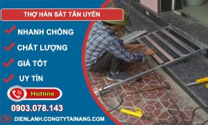 dịch vụ Thợ Hàn Sắt Tân Uyên