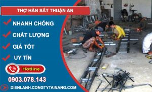 dịch vụ Thợ Hàn Sắt Thuận An