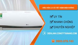 dòng điều hòa lg có tiết kiệm điện không