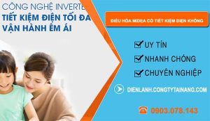 dòng điều hòa midea có tiết kiệm điện không