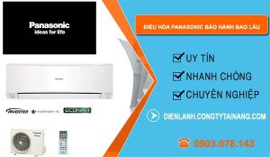 dòng điều hòa panasonic bảo hành bao lâu