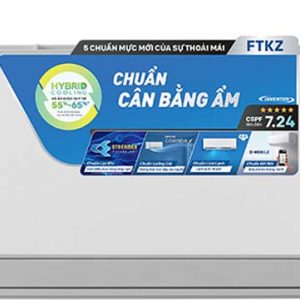 dòng điều hoà daikin inverter 1 hp ftkz25vvmv