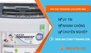 dòng máy giặt panasonic của nước nào