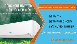 so sánh điều hòa inverter và điều hòa thường