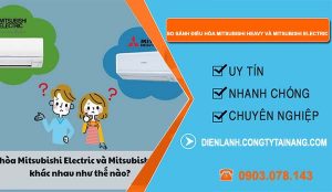 so sánh điều hòa mitsubishi heavy và mitsubishi electric