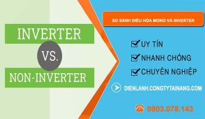 so sánh điều hòa mono và inverter loại nào tốt hơn