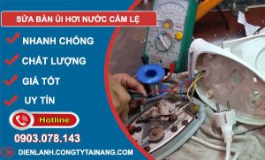 Sửa Bàn Ủi Hơi Nước Cẩm Lệ