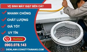 thợ Vệ Sinh Máy Giặt Bến Cát