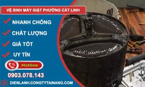 thợ Vệ Sinh Máy Giặt Phường Cát Linh