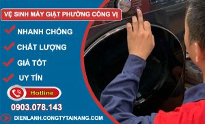 thợ Vệ Sinh Máy Giặt Phường Cống Vị