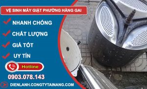 thợ Vệ Sinh Máy Giặt Phường Hàng Gai