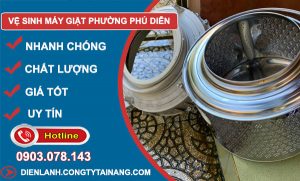 thợ Vệ Sinh Máy Giặt Phường Phú Diễn