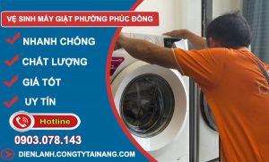 thợ Vệ Sinh Máy Giặt Phường Phúc Đồng