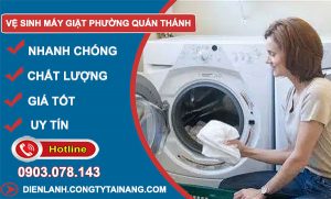 thợ Vệ Sinh Máy Giặt Phường Quán Thánh