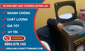 thợ Vệ Sinh Máy Giặt Phường Quỳnh Lôi