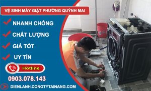 Thợ Vệ Sinh Máy Giặt Phường Quỳnh Mai