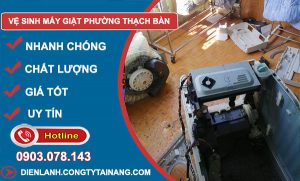 thợ Vệ Sinh Máy Giặt Phường Thạch Bàn