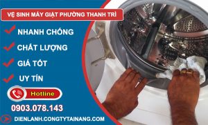 thợ Vệ Sinh Máy Giặt Phường Thanh Trì