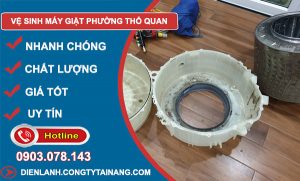 Thợ Vệ Sinh Máy Giặt Phường Thổ Quan