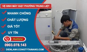 thợ Vệ Sinh Máy Giặt Phường Trung Liệt