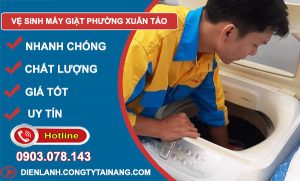 thợ Vệ Sinh Máy Giặt Phường Xuân Tảo