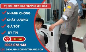 thợ Vệ Sinh Máy Giặt Phường Yên Hòa