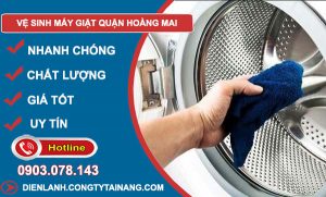 thợ Vệ Sinh Máy Giặt Phường Hoàng Mai