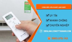 tìm cách chỉnh điều hòa sharp lạnh nhất