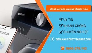 tìm cách kết nối máy giặt samsung với điện thoại