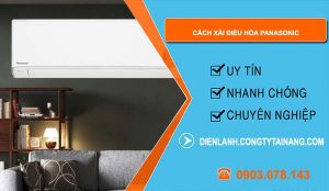 tìm hiểu cách xài điều hòa panasonic