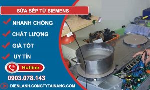 dịch vụ Sửa bếp từ Siemens