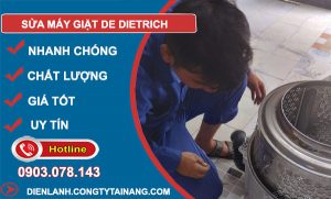 dịch vụ sửa máy giặt De Dietrich