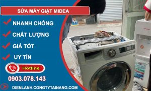 dịch vụ Sửa máy giặt Midea