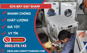 DỊCH VỤ Sửa máy giặt Sharp