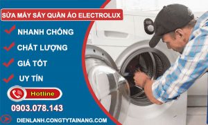 dịch vụ Sửa máy sấy quần áo Electrolux