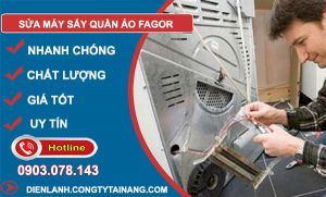 dịch vụ Sửa máy sấy quần áo Fagor