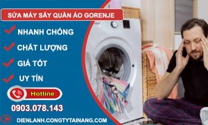 dịch vụ Sửa máy sấy quần áo Gorenje