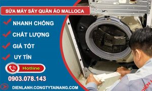 dịch vụ Sửa máy sấy quần áo Malloca