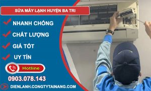 Sửa Máy Lạnh Huyện Ba Tri