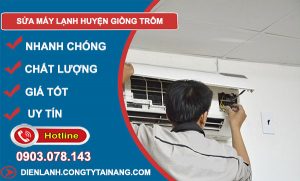 Sửa Máy Lạnh Huyện Giồng Trôm