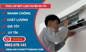 Tháo Lắp Máy Lạnh Huyện Ba Tri